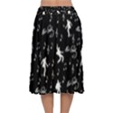 Elvis Velvet Flared Midi Skirt View2