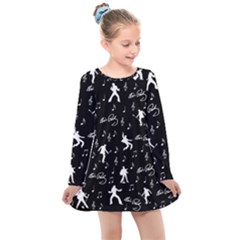 Elvis Kids  Long Sleeve Dress