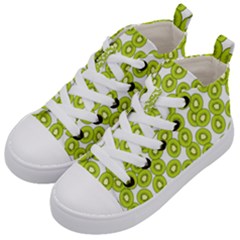 Fruit Life 4 Kids  Mid-top Canvas Sneakers by Valentinaart