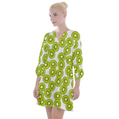 Fruit Life 4 Open Neck Shift Dress by Valentinaart