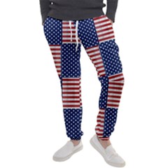 Red White Blue Stars And Stripes Men s Jogger Sweatpants by yoursparklingshop