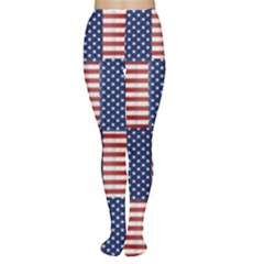 Red White Blue Stars And Stripes Tights by yoursparklingshop