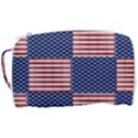 Red White Blue Stars And Stripes Toiletries Pouch View3