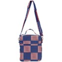 Red White Blue Stars And Stripes Crossbody Day Bag View3