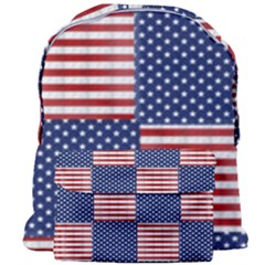 Red White Blue Stars And Stripes Giant Full Print Backpack by yoursparklingshop