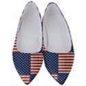 Red White Blue Stars And Stripes Women s Low Heels View1