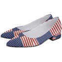 Red White Blue Stars And Stripes Women s Low Heels View2