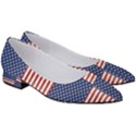 Red White Blue Stars And Stripes Women s Low Heels View3