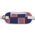 Red White Blue Stars And Stripes Rounded Waist Pouch View1