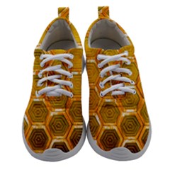 Hexagon Windows Athletic Shoes by essentialimage