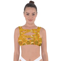 Hexagon Windows Bandaged Up Bikini Top by essentialimage