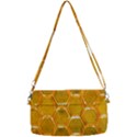 Hexagon Windows Removable Strap Clutch Bag View2