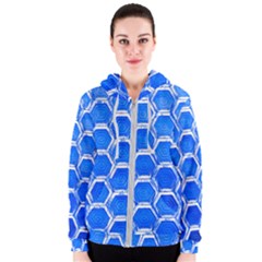 Hexagon Windows Women s Zipper Hoodie by essentialimage