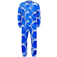 Hexagon Windows Onepiece Jumpsuit (men)  by essentialimage