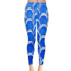 Hexagon Windows Inside Out Leggings by essentialimage