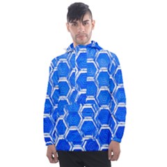 Hexagon Windows Men s Front Pocket Pullover Windbreaker