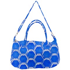 Hexagon Windows Removal Strap Handbag by essentialimage