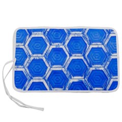 Hexagon Windows Pen Storage Case (m) by essentialimage