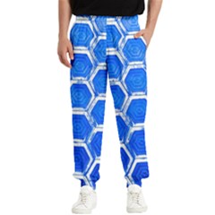 Hexagon Windows Men s Elastic Waist Pants by essentialimage