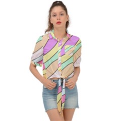 Picsart 01-09-08 20 40 Tie Front Shirt  by hanggaravicky2