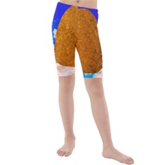 Two Hearts Kids  Mid Length Swim Shorts by essentialimage