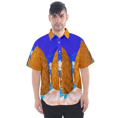 Two Hearts Men s Short Sleeve Shirt by essentialimage