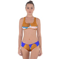 Two Hearts Criss Cross Bikini Set by essentialimage