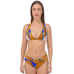 Two Hearts Double Strap Halter Bikini Set by essentialimage