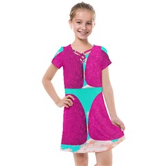 Two Hearts Kids  Cross Web Dress by essentialimage