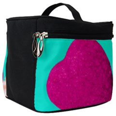 Two Hearts Make Up Travel Bag (big) by essentialimage