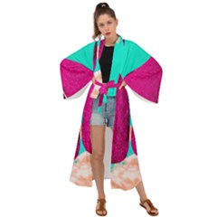 Two Hearts Maxi Kimono by essentialimage