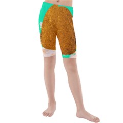 Two Hearts Kids  Mid Length Swim Shorts by essentialimage