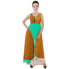 Two Hearts Empire Waist Velour Maxi Dress by essentialimage