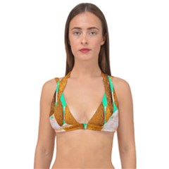 Two Hearts Double Strap Halter Bikini Top by essentialimage