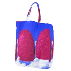 Two Hearts Giant Grocery Tote by essentialimage