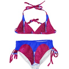 Two Hearts Kids  Classic Bikini Set by essentialimage