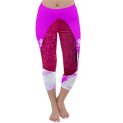 Two Hearts Capri Winter Leggings 