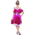 Two Hearts Kids  Cut Out Shoulders Chiffon Dress View2