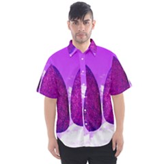 Two Hearts Men s Short Sleeve Shirt