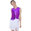 Two Hearts Women s Sleeveless Sports Top View1