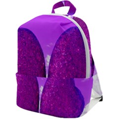 Two Hearts Zip Up Backpack by essentialimage