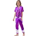 Two Hearts Kids  Satin Short Sleeve Pajamas Set View1