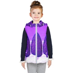 Two Hearts Kids  Hooded Puffer Vest