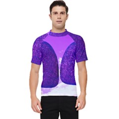 Two Hearts Men s Short Sleeve Rash Guard