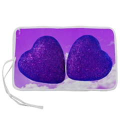 Two Hearts Pen Storage Case (s) by essentialimage