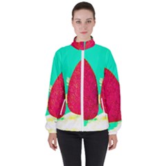 Two Hearts Women s High Neck Windbreaker by essentialimage