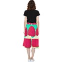 Two Hearts Frill Hi Low Chiffon Skirt View2