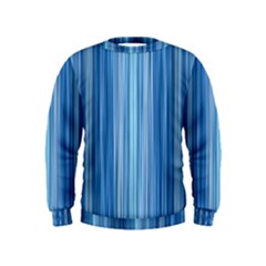 Ambient 1 In Blue Kids  Sweatshirt by bruzer