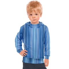 Ambient 1 In Blue Kids  Hooded Pullover by bruzer