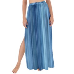 Ambient 1 In Blue Maxi Chiffon Tie-up Sarong